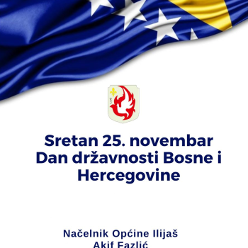 Čestitka povodom Dana državnosti Bosne i Hercegovine