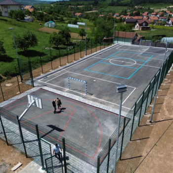Završeni radovi na izgradnji sportske plohe u MZ Mrakovo: Projekat vrijedan više od 300 hiljada KM