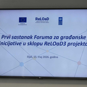 Održan prvi sastanak Foruma za građanske inicijative u okviru projekta ReLOaD3
