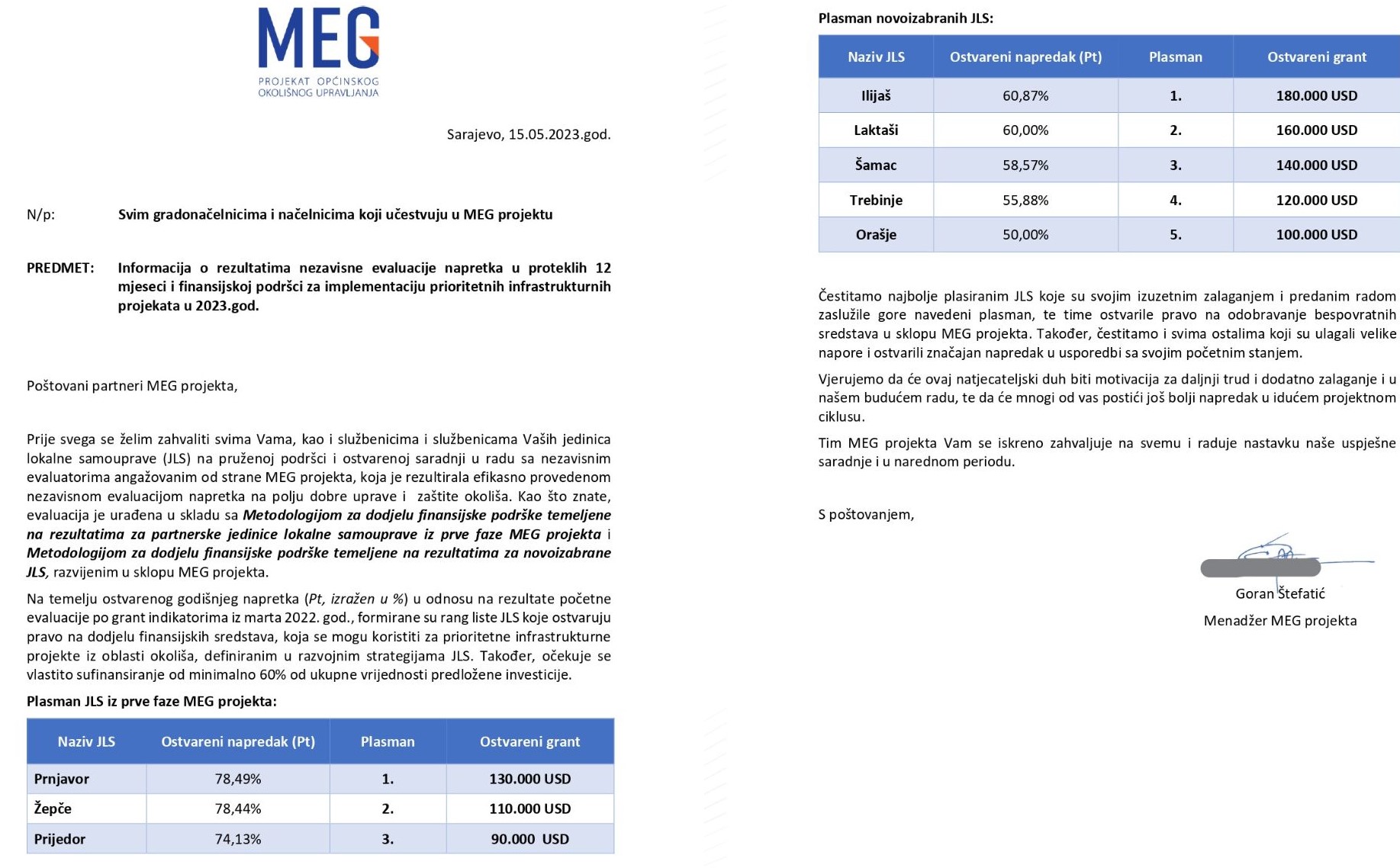 Blue Gold Modern Award Achievement Certificate 1