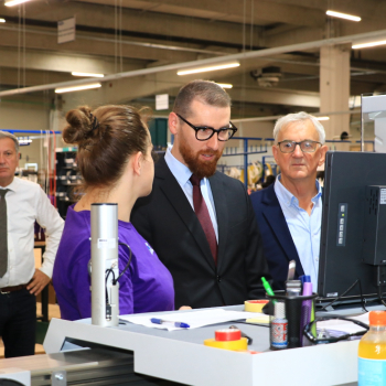 Načelnik Fazlić i ministar Mijatović obišli industrijske zone Željezara i Luka