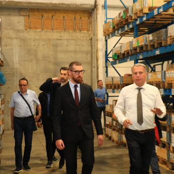 Načelnik Fazlić i ministar Mijatović obišli industrijske zone Željezara i Luka