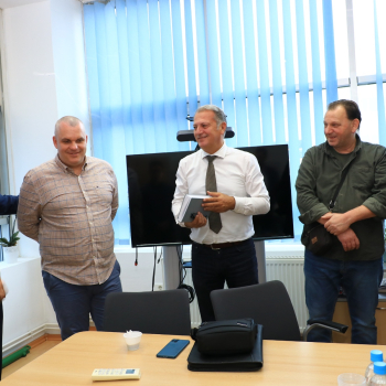 Načelnik Fazlić i ministar Mijatović obišli industrijske zone Željezara i Luka