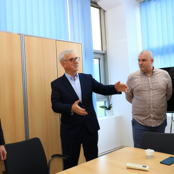 Načelnik Fazlić i ministar Mijatović obišli industrijske zone Željezara i Luka