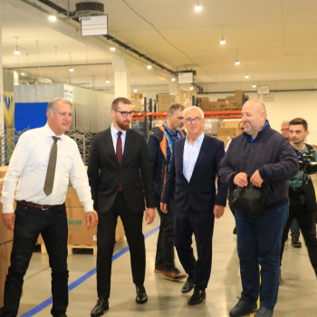 Načelnik Fazlić i ministar Mijatović obišli industrijske zone Željezara i Luka