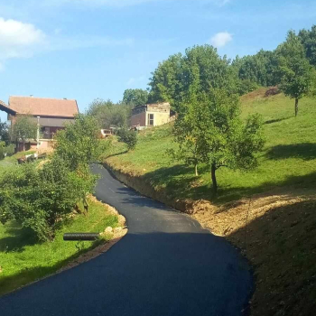 Asfaltirana dva lokalna puta u MZ Luka: Vrijednost radova 49.312,57 KM