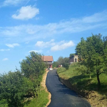 Asfaltirana dva lokalna puta u MZ Luka: Vrijednost radova 49.312,57 KM
