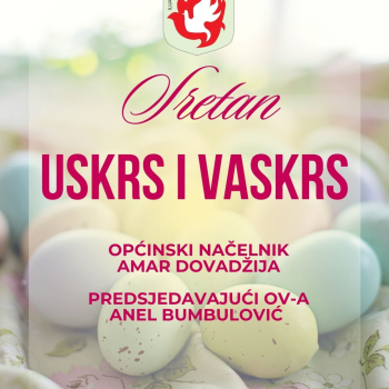 Čestitka povodm Uskrsa i Vaskrsa