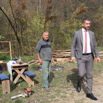 Rekonstrukcija društvenog doma u Ljubini: Načelnik Dovadžija obišao radove