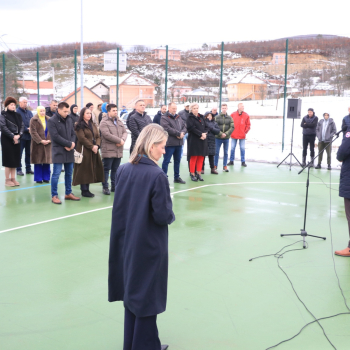 Novoizgrađena sportska ploha u Mrakovu – poklon Općine Ilijaš građanima povodom Dana državnosti BiH