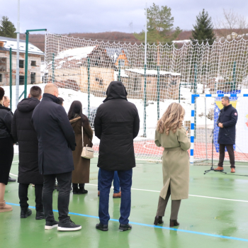 Novoizgrađena sportska ploha u Mrakovu – poklon Općine Ilijaš građanima povodom Dana državnosti BiH