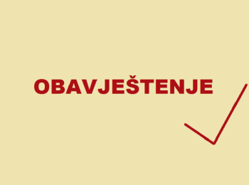 Obavjestenje 