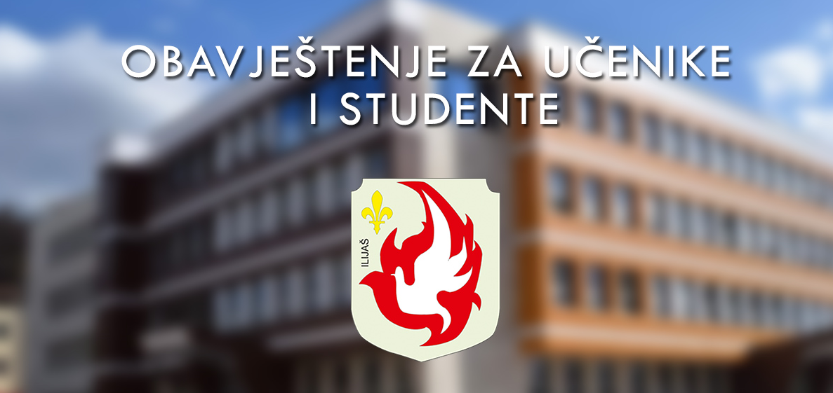 obavjestenje studenti ucenici 